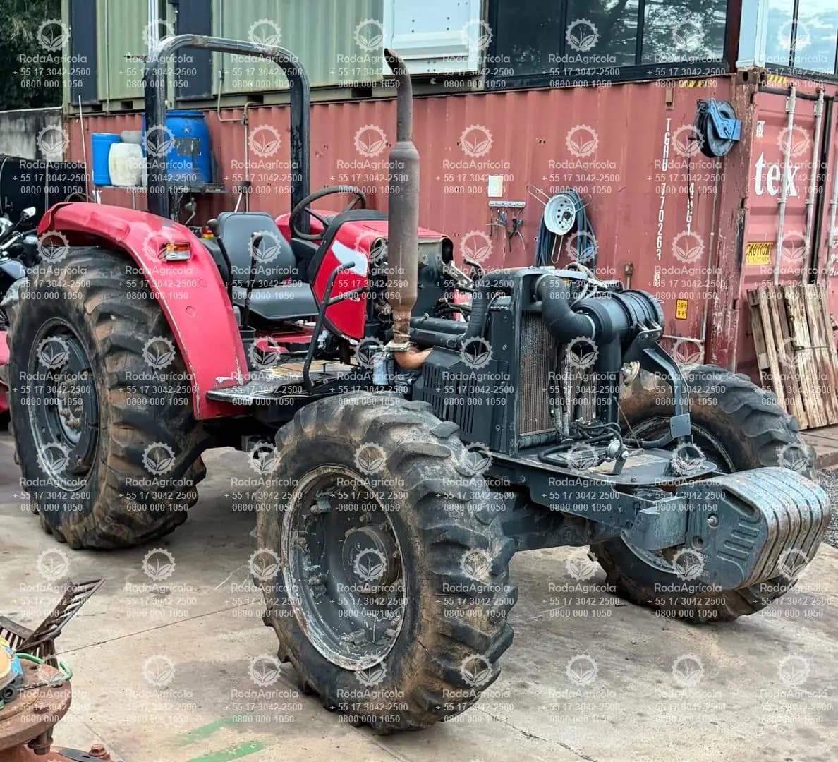 Trator Massey Ferguson Trator 4x4 Modelo 4275 - Tração Lateral